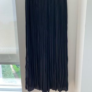 Silk Club Monaco Pleated Maxi Adela Skirt